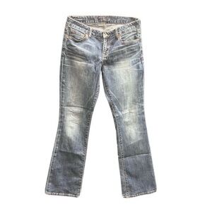 Lucky Brand Lolita Boot Women Jean‎ Size 8 (29) Reg Length Sand Hill